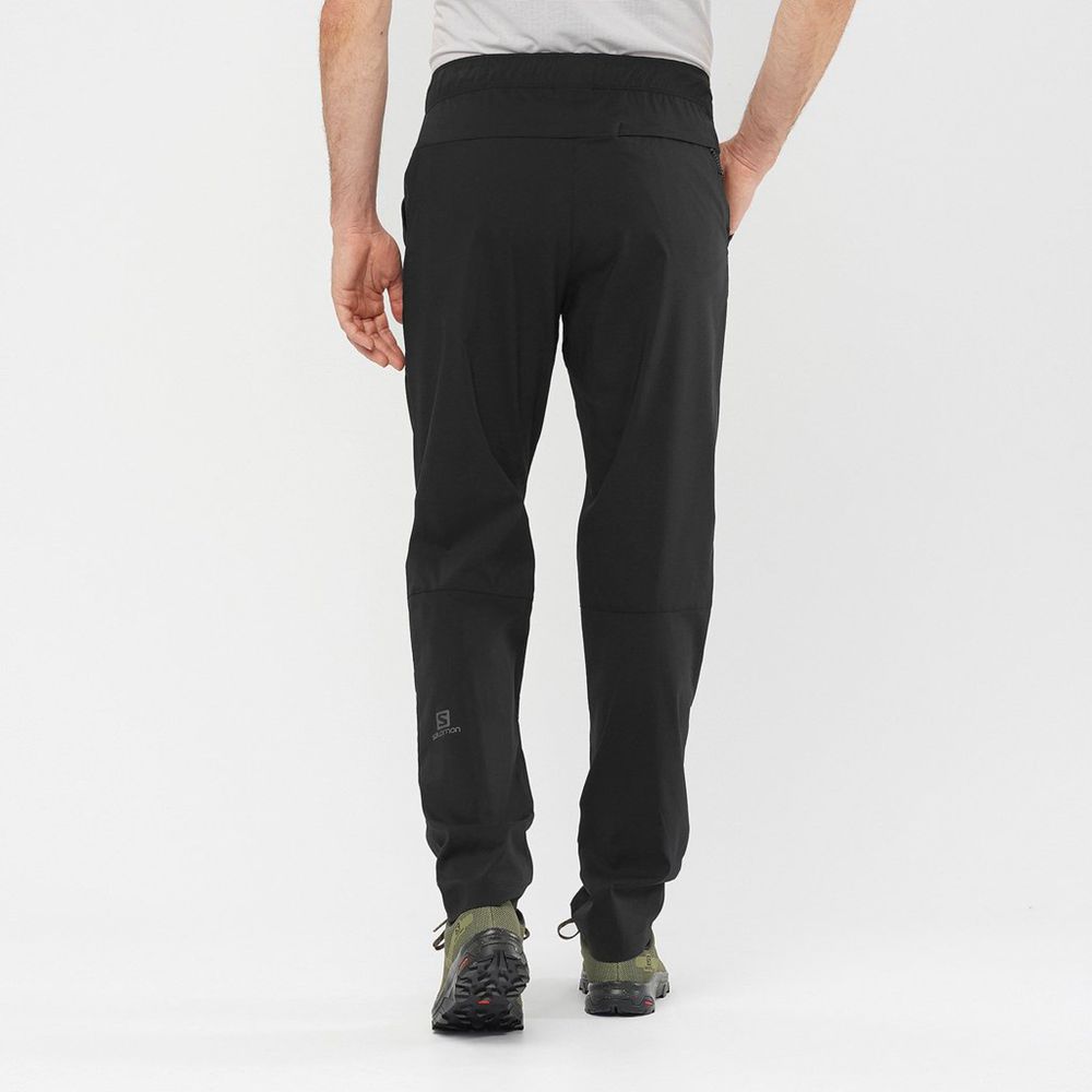 Pantalones Salomon Hombre Negras - Salomon Argentina EXPLORE TAPERED ,729516-NLA